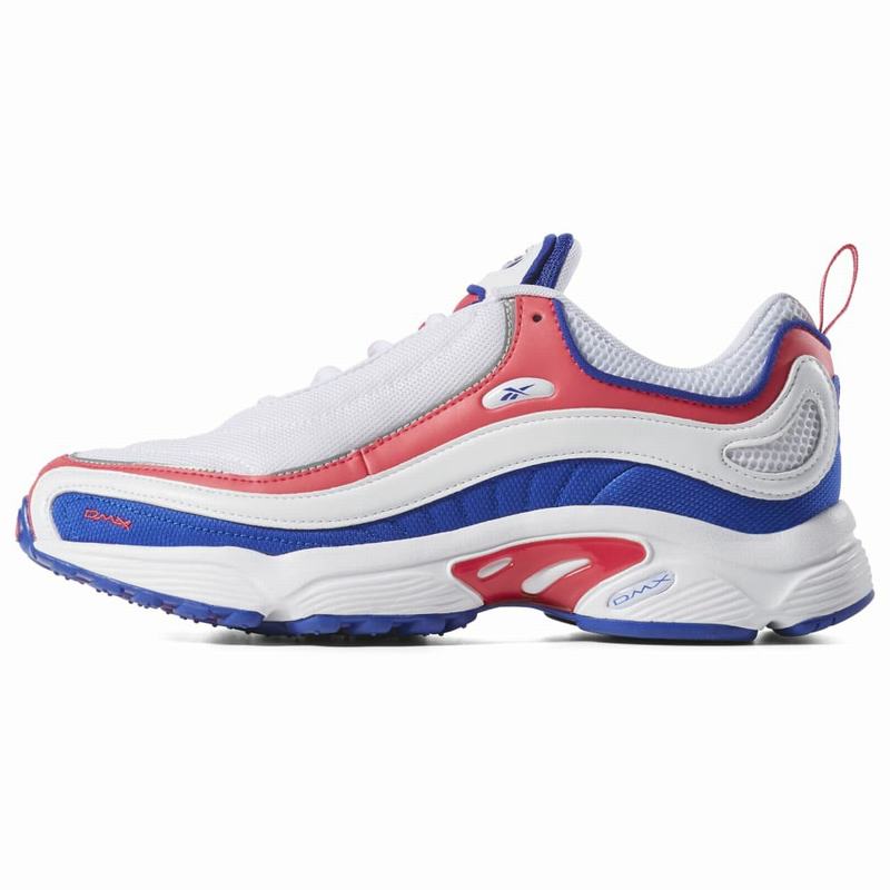 Reebok Daytona Dmx Tenisky Damske - Biele/Modre/Ruzove/Strieborne AL2752EJ